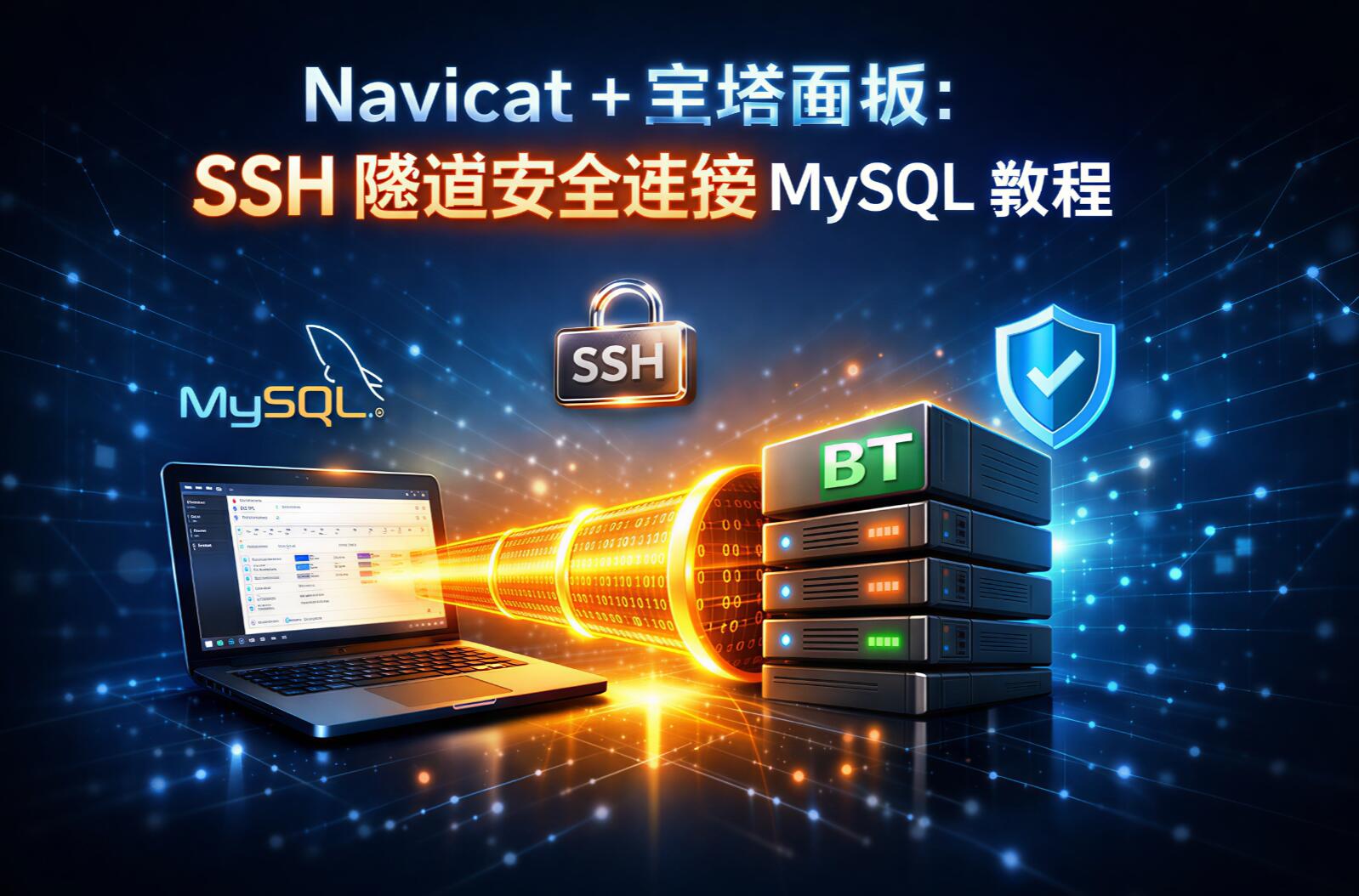 使用 Navicat 通过 SSH 隧道远程连接 MySQL 数据库-雾祈心语